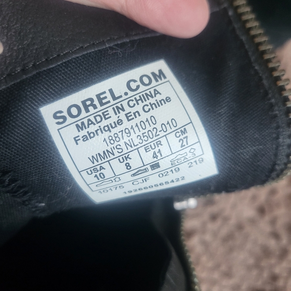 Sorel Emile Zip Bootie, Womens Size 10 - Picture 5 of 5
